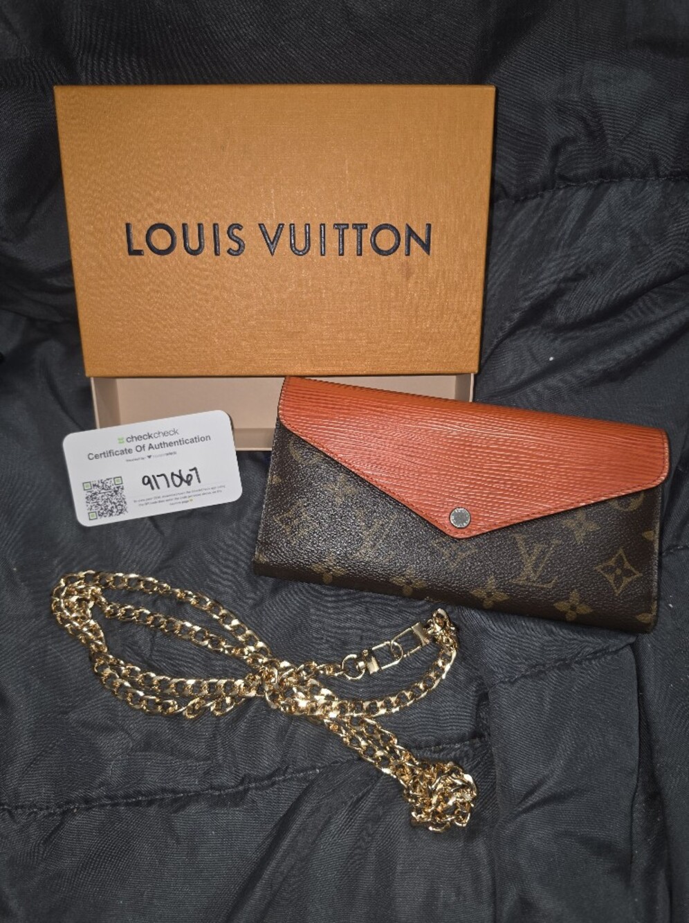 AUTH Louis Vuitton Marie-Lou Long Wallet - Picture 14 of 14